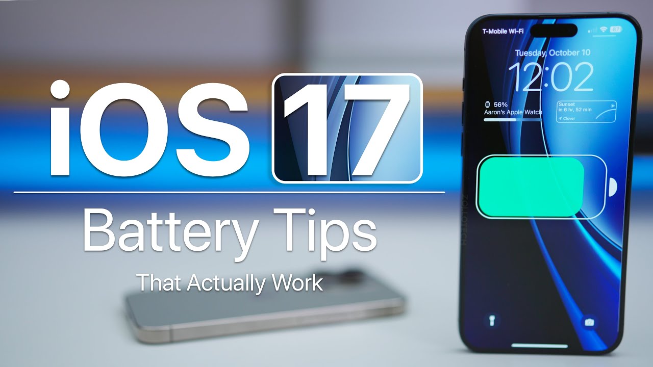 iOS 17 Battery Tips That Actually Work