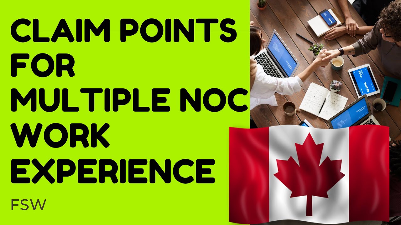 Can I have Multiple NOC codes | FSW points | Continuous work experience express entry | Primary NOC