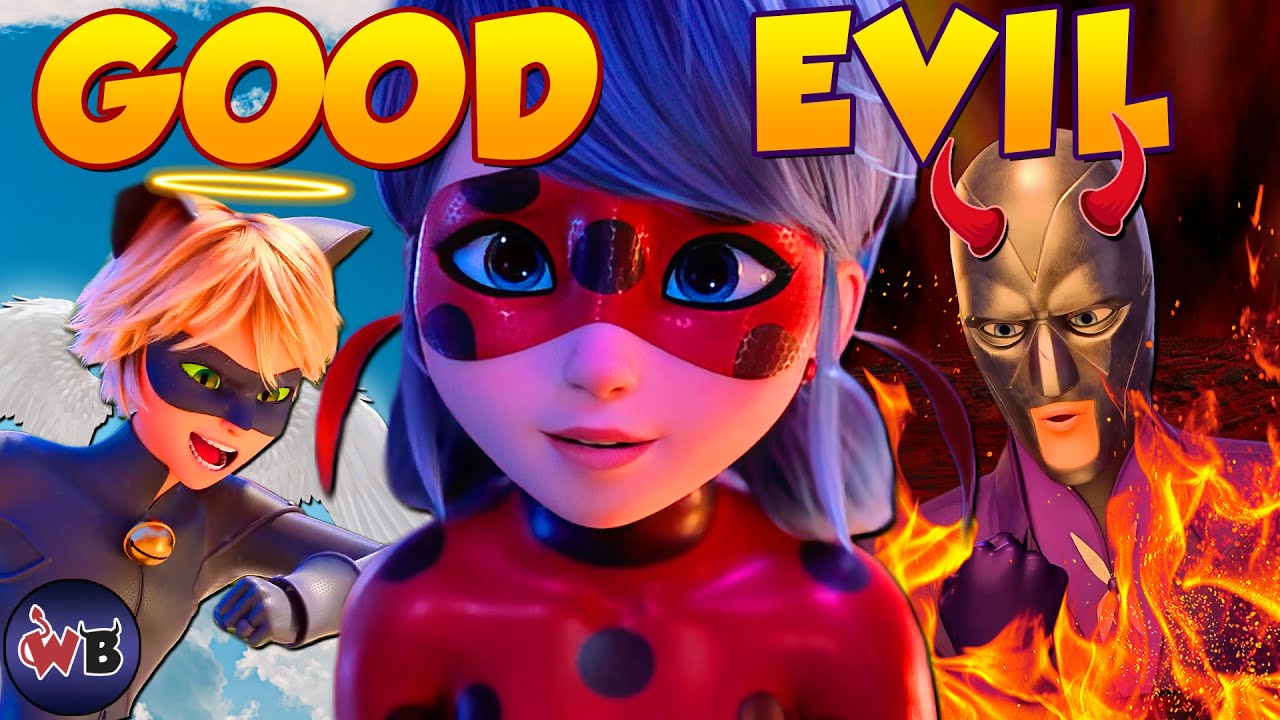 Miraculous: Ladybug & Cat Noir: The Movie Characters: Good to Evil 🐞🐱