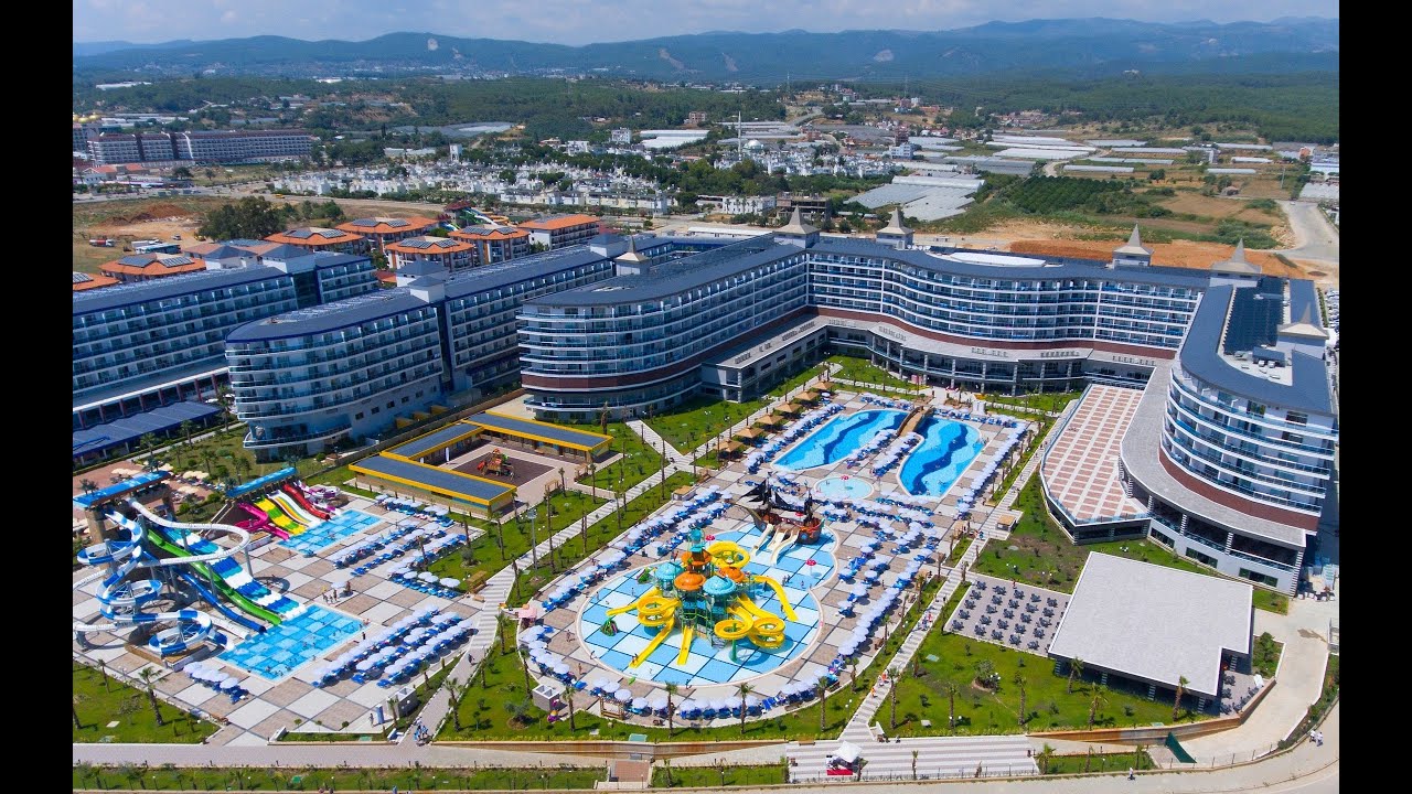 Eftalia Ocean Hotel in Antalya Türkiye (Waterslides + Hotel - Eftalia Island Tour)
