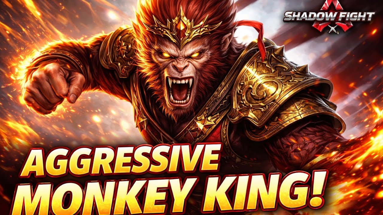 Monkey King ranked match 1v3 @GOJOSFA @ShadowFightGames 
