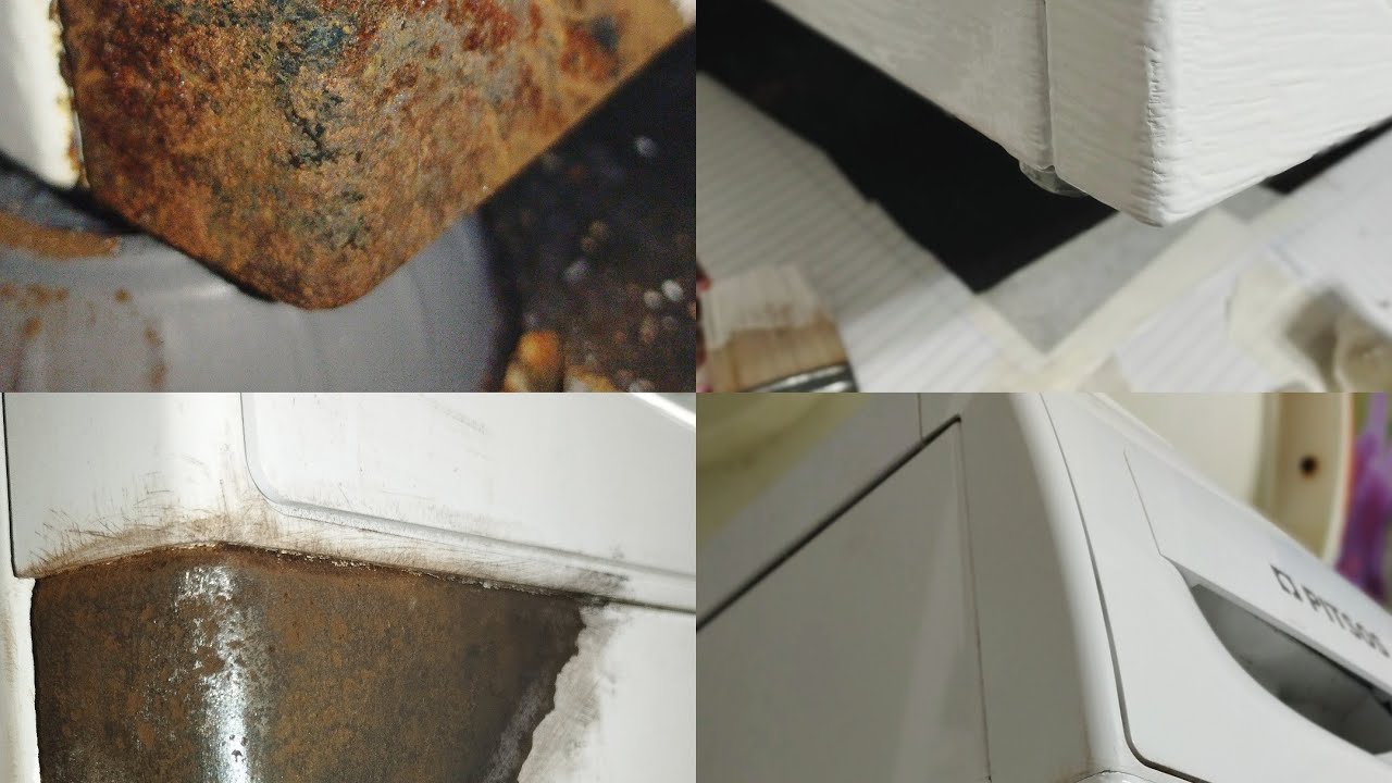Επισκευή σκουριάς πλυντηρίου - washing machine rust repair