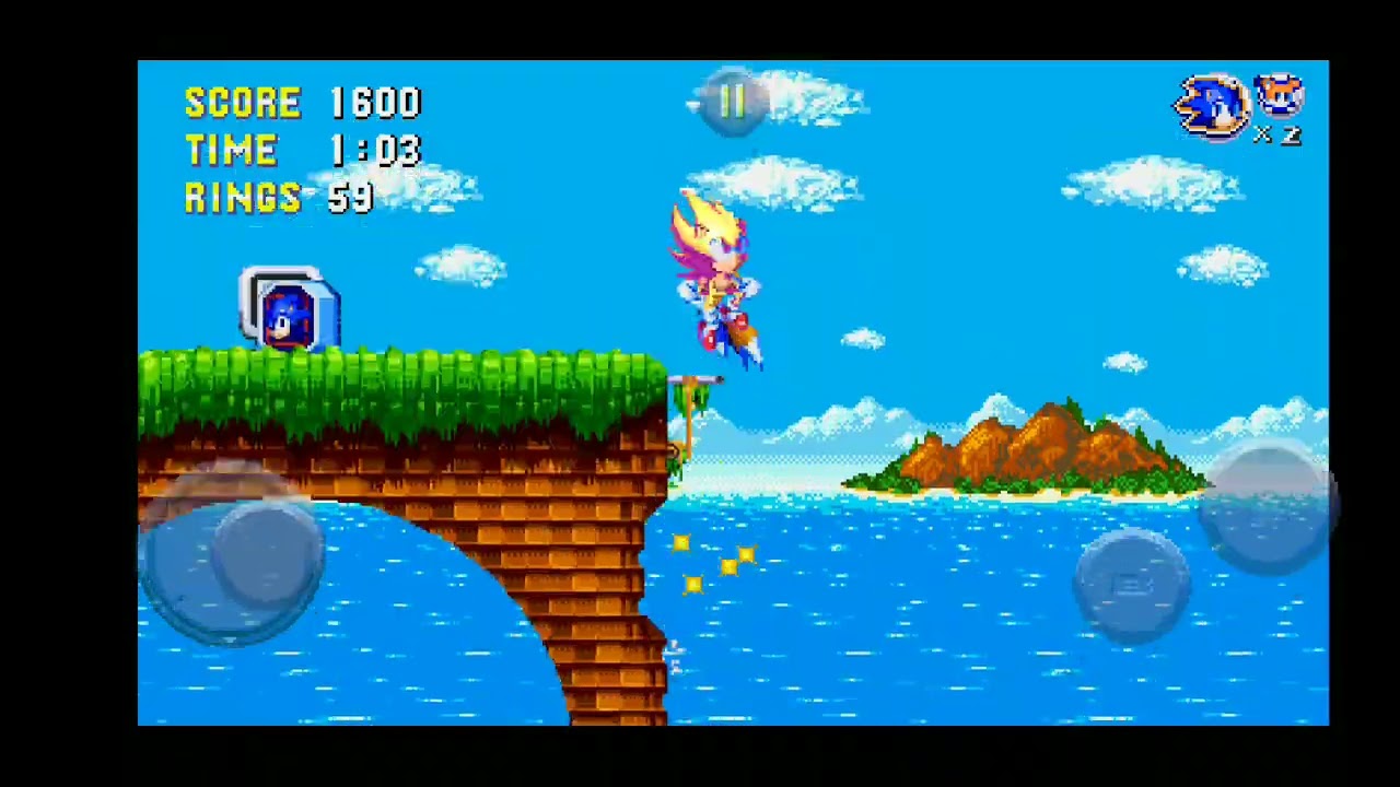 Sonic triple trouble 16-bits fallen star mod Android (32 bits)