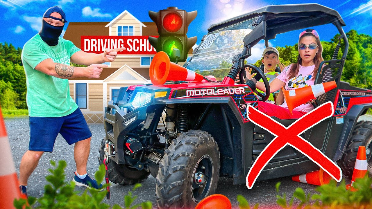 Автошкола Дениса и его Неуклюжие ученики🚦