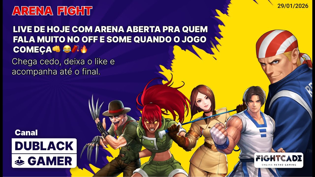 🔥 Fogo no Parquinho! Hoje tem Treta, Choradeira e Fofoca no KOF 2002 ONLINE | KOF 15