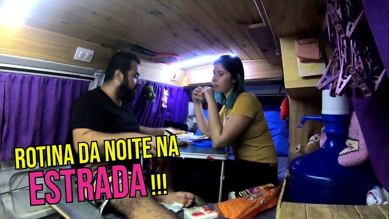 PASSAMOS A NOITE NO POSTO DE GASOLINA EM CURITIBA