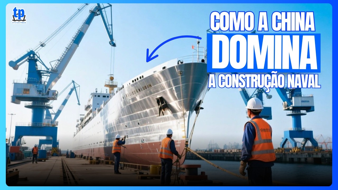 OS EUA ESTÃO APAVORADOS POR CONTA DA DOMINAÇÃO CHINESA NA CONSTRUÇÃO NAVAL!