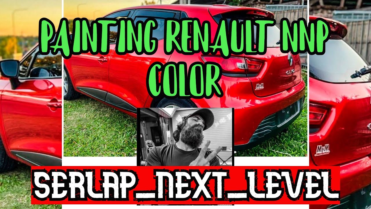 МЫ КРАСИМ ЦВЕТ NNP RENAULT С ПОМОЩЬЮ AGILIS, СМЕШИВАЕМ ЦВЕТ С ПОМОЩЬЮ БЛЕНДЕРА БЕЗ ПРОЗРАЧНОГО