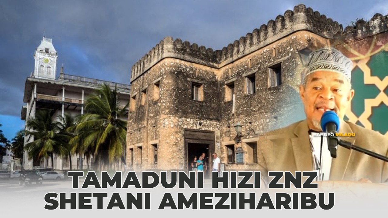 SHETANI HUYU NDIE ALIEIHARIBU ZANZIBAR TAMADUNI ZA RAMADHANI - SHEIKH KHAMIS ABDUL HAMID