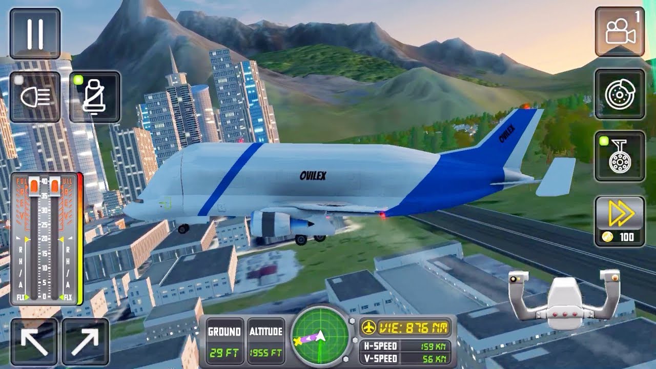 Flight Sim 2018 (Ovilex Software) #17 - Flight Game Android/iOS Gameplay HD
