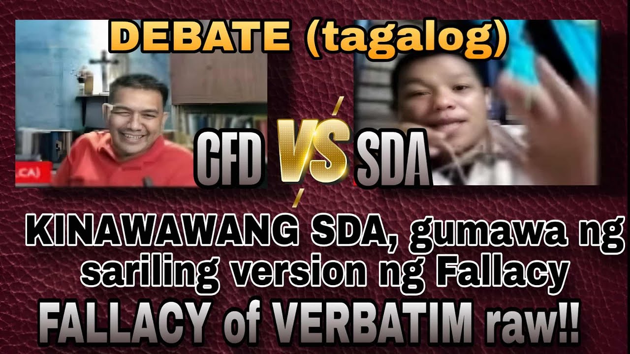 Rj Seno vs Guiller Pacana DEBATE: SDA TRUE CHURCH na naman?!