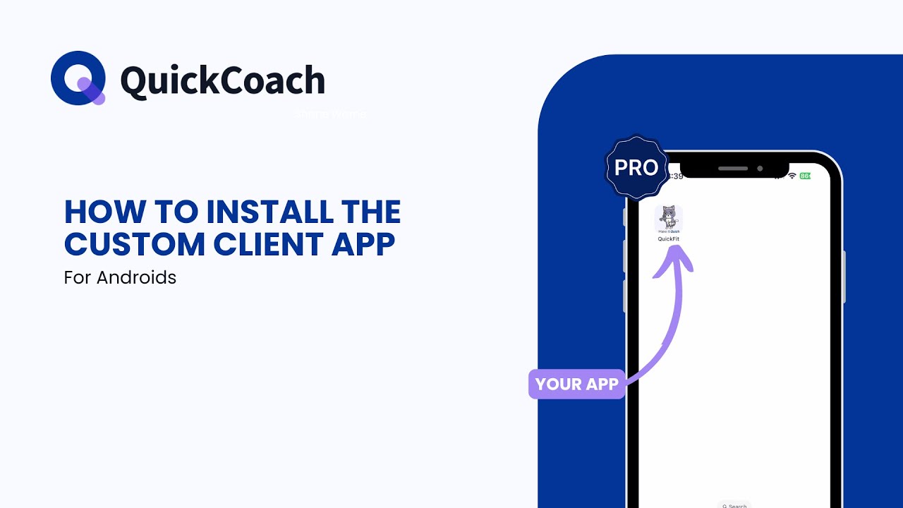 How To Install The Custom Client App For Androids | Pro Feature