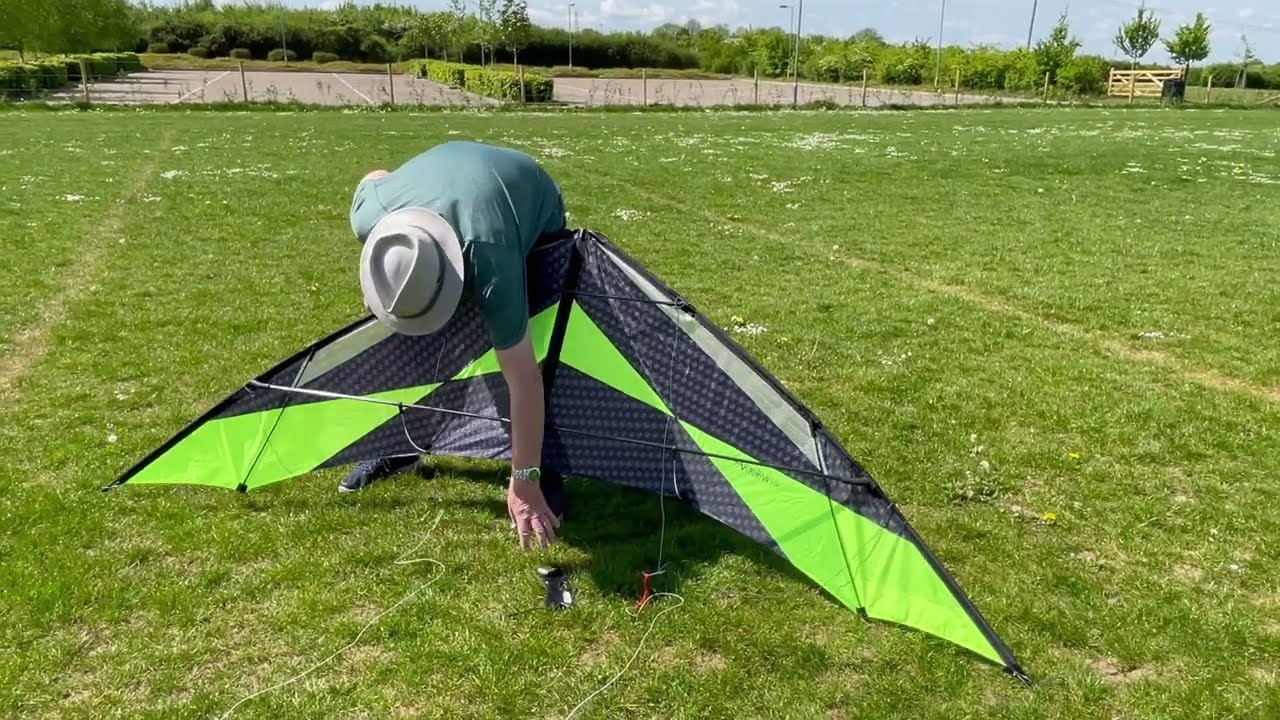HQ Sportkites - How to launch a sport kite - Lenkdrachen starten