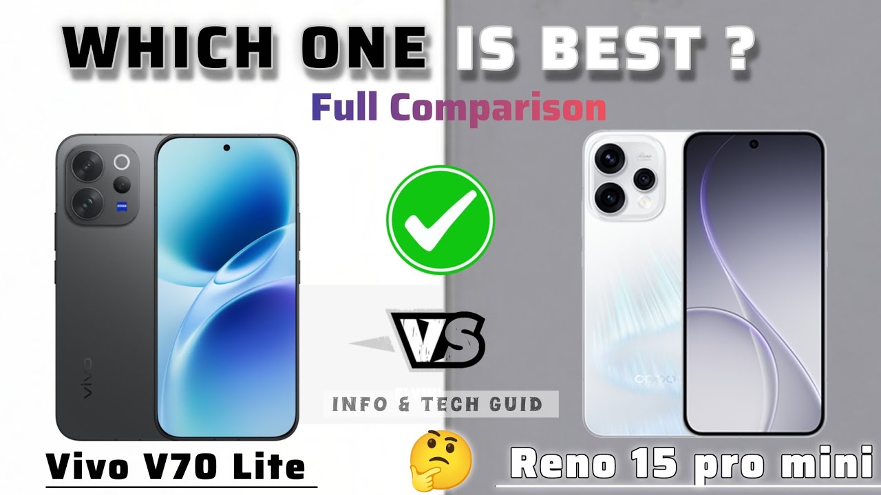 V70 Lite vs Reno15 Pro Mini – Which Mid-Flagship Wins at ₹50K+? #2026 #comparison #mobilereview 