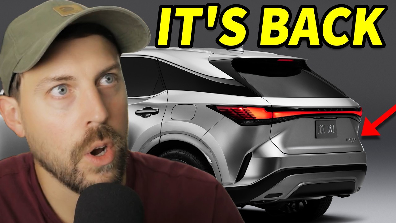 The V6 is RETURNING to the Lexus RX // RIP Four Banger?