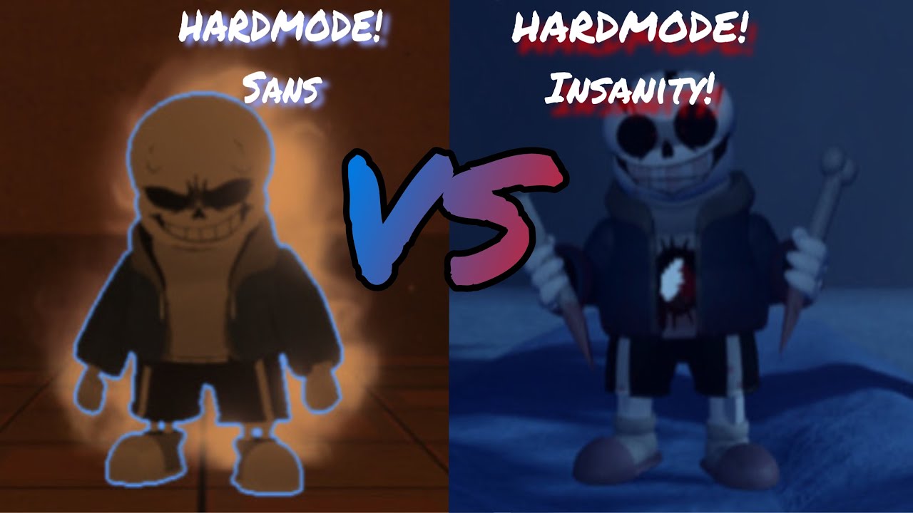 Hardmode! Sans vs Hardmode! Insanity | Undertale Last corridor