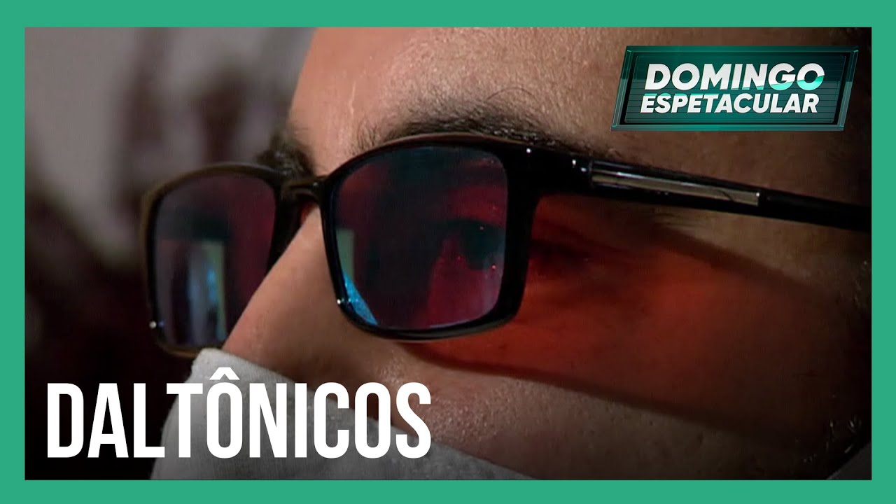 Óculos especiais mudam a vida de daltônicos