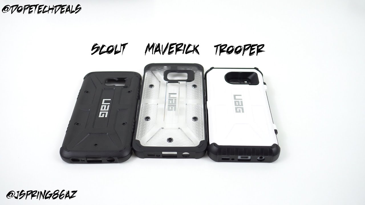Galaxy S7 and S7 Edge Case Lineup from Urban Armor Gear!