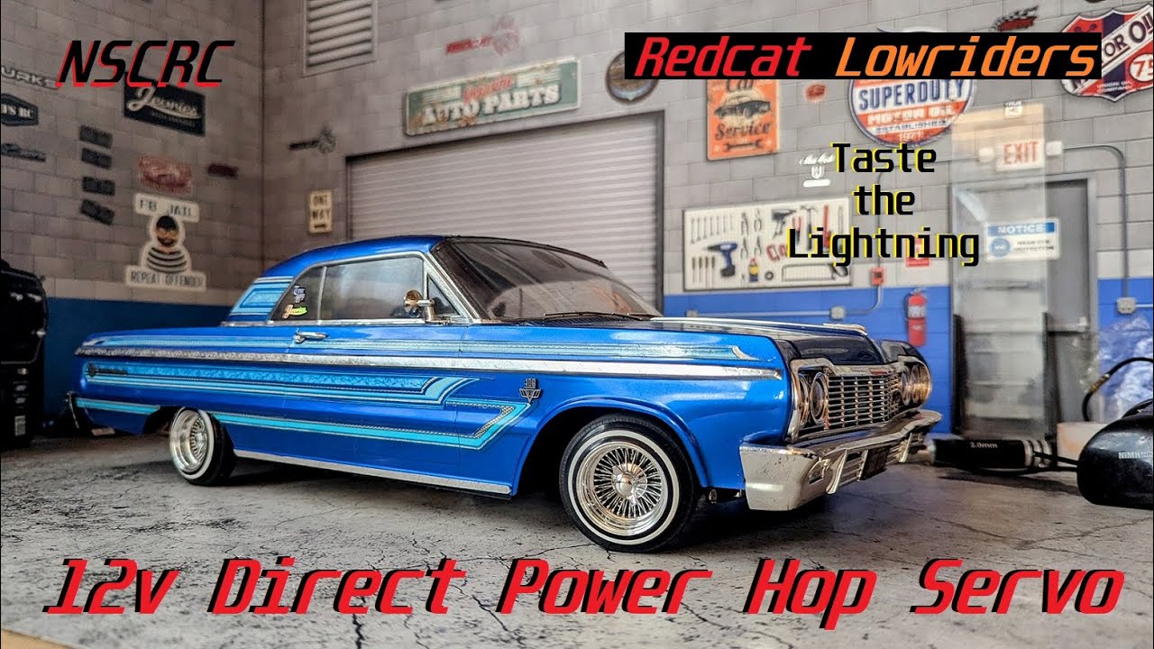 Redcat RC Lowriders 12v Direct Power ANY Servo Set up Guide