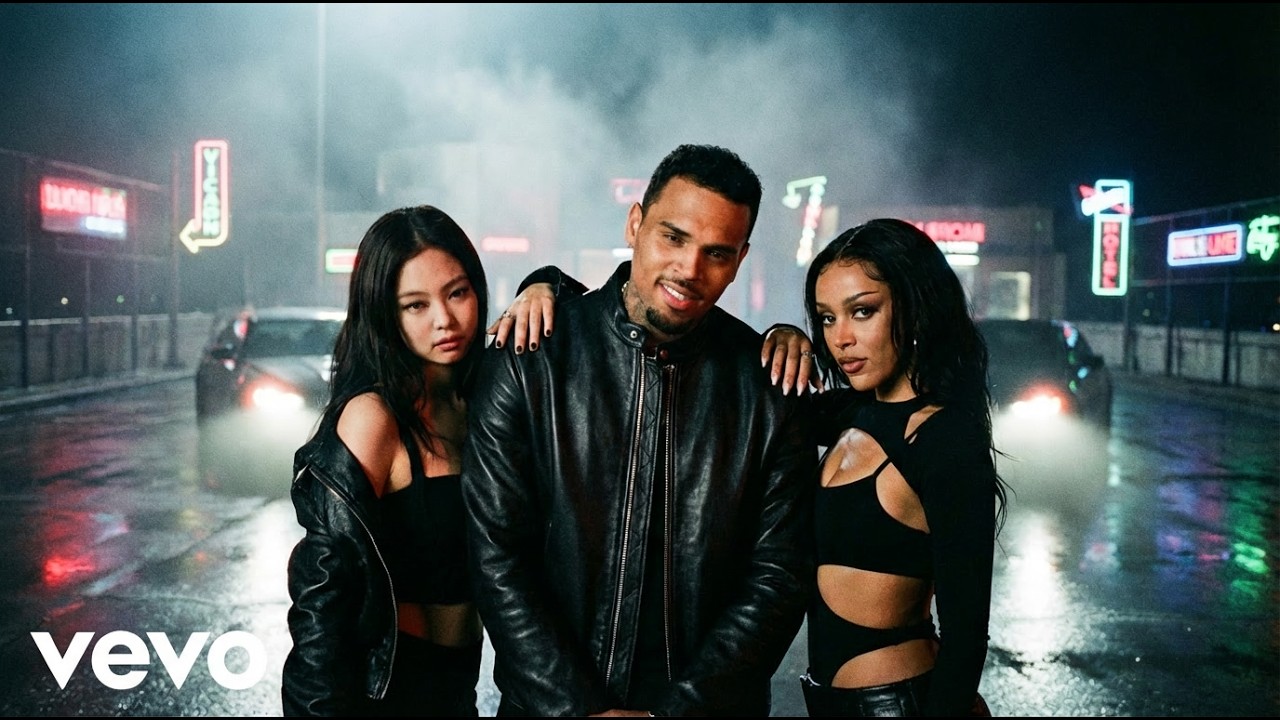 Doja Cat, JENNIE, Chris Brown - NEON RELIGION | Dark R&B / Cyberpunk Aesthetic 2026