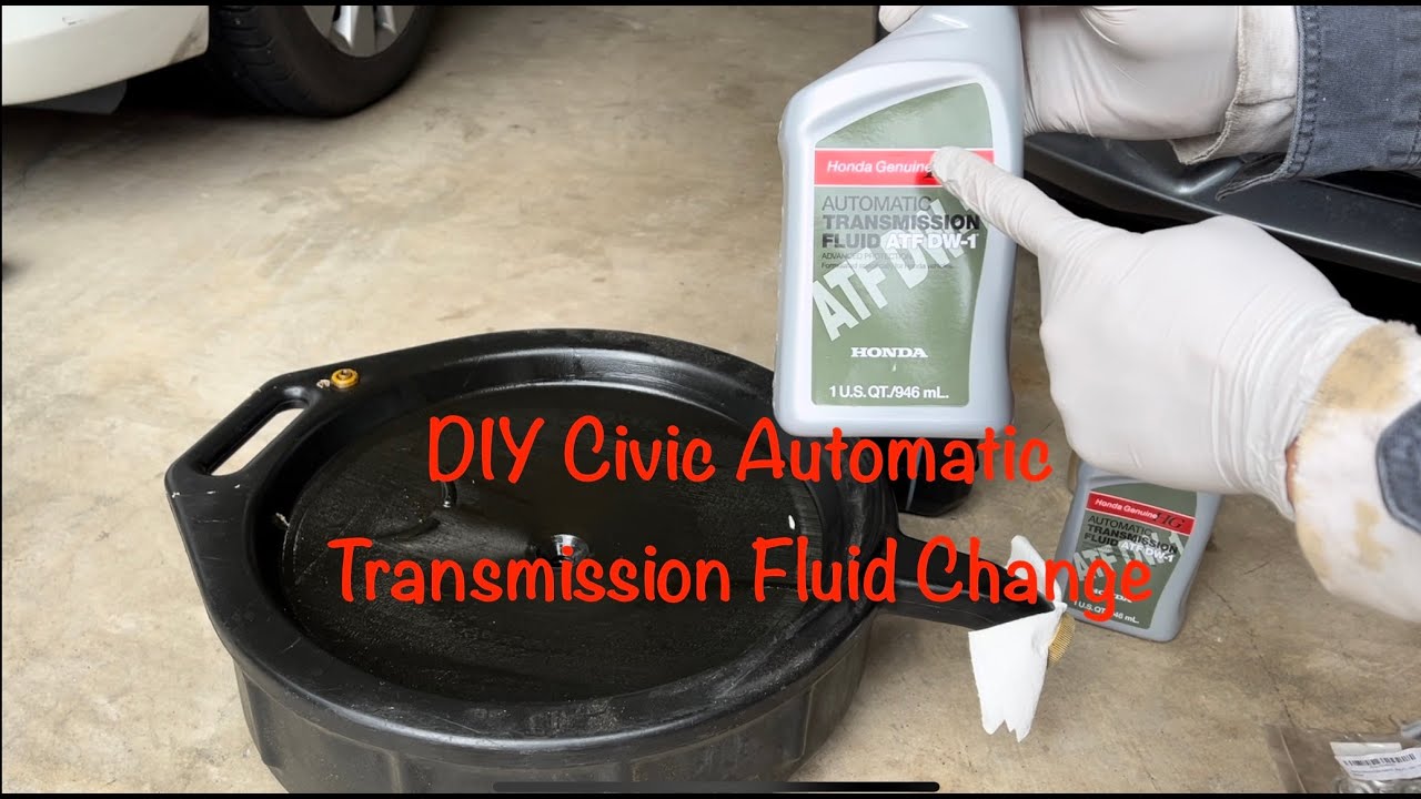 2006-2011 Civic DIY Automatic Transmission Fluid Change Guide