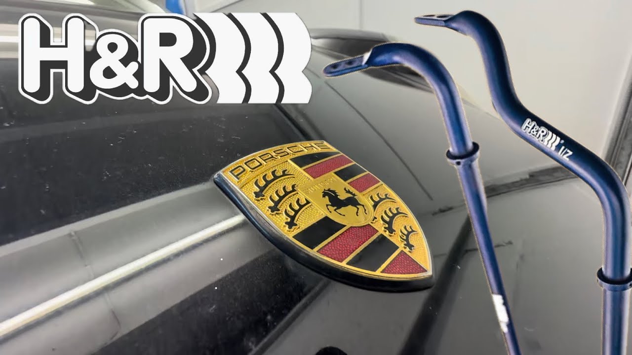 Porsche Boxster 987S Suspension Upgrade (H&R Sway Bars)