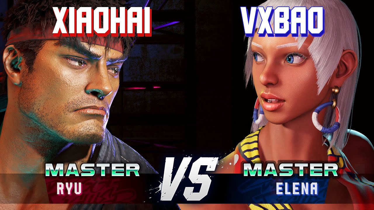 SF6 ▰ XIAOHAI (Ryu) vs VXBAO (Elena) ▰ High Level Gameplay