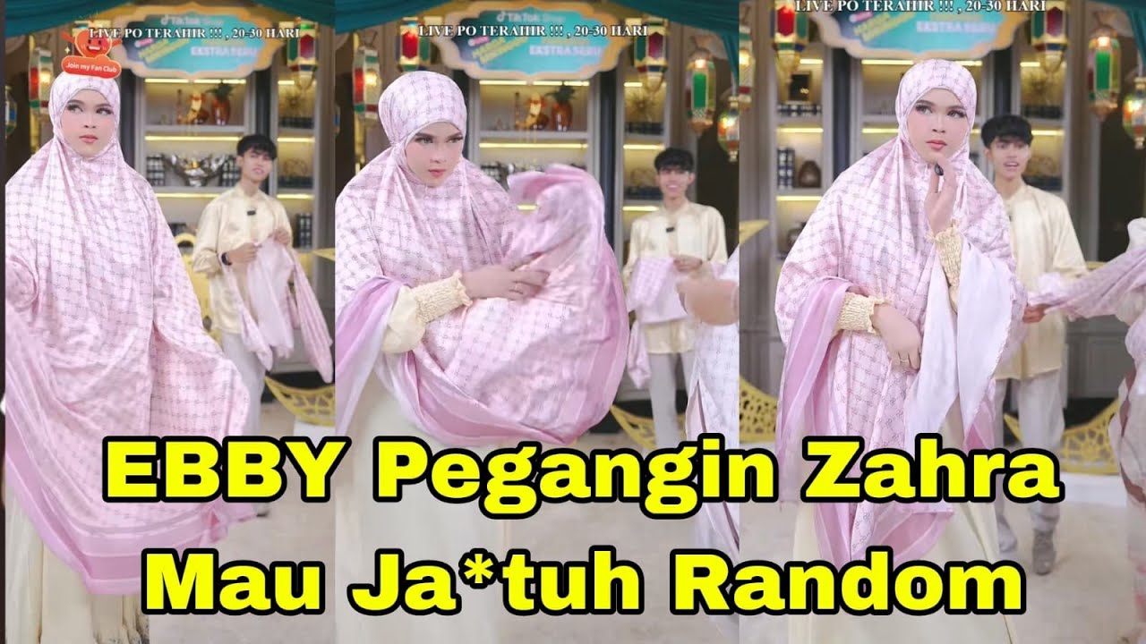 EBBY PEGANG IN ZAHRA MAU JA*TUH RANDOM BANGET YAA
