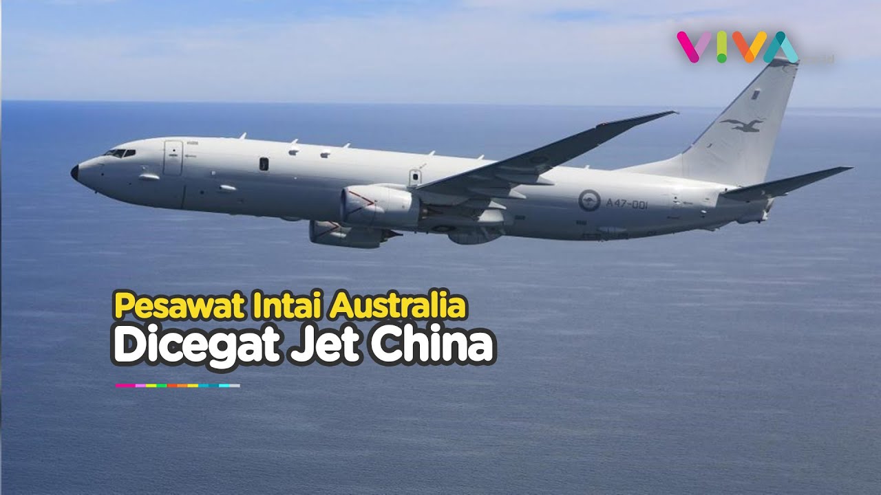 Australia Ngamuk, Pesawat Pengintainya Dicegat Jet China saat Patroli