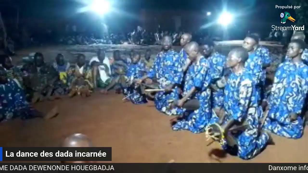 La grande cérémonie royale Ganmevo  cérémonie de fin
