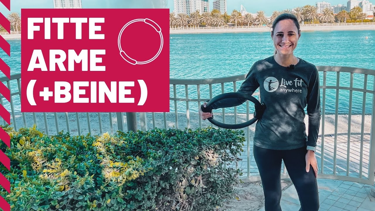 Pilates Ring Übungen Arme (+Beine) | Ganzkörper Pilates Workout mit dem Magic Circle