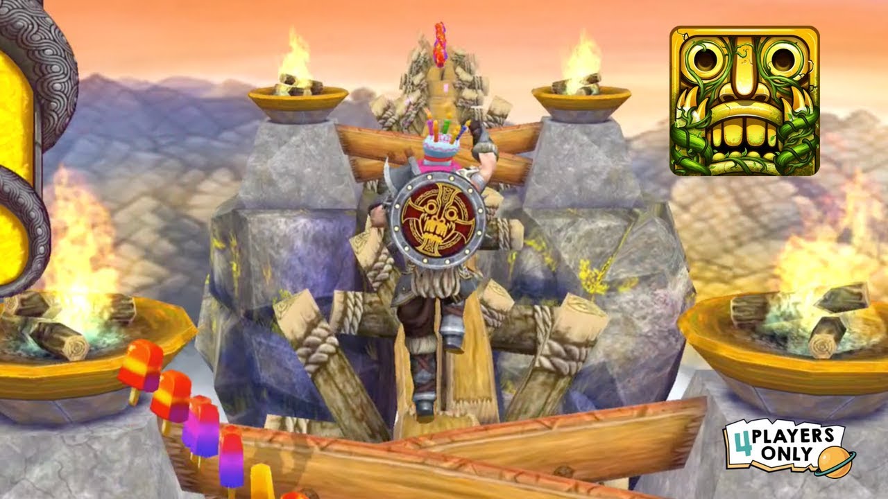 Temple Run 2 | SKY SUMMIT Quest: RUN 10K m,  COLLECT 1K Coins, RIDE The Minecart 5 Times By Imangi