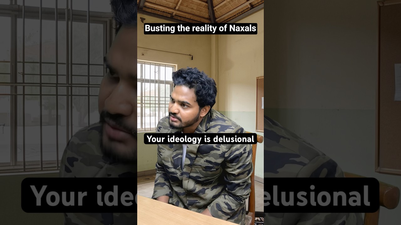 Busting the reality of naxals #shorts #india #education