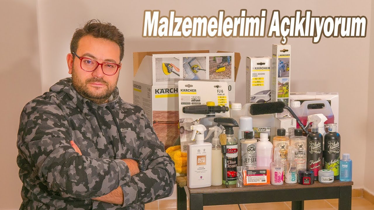 Malzemelerimi Açıklıyorum, E250 Detaylı Temizlik ve Koruma S01B09
