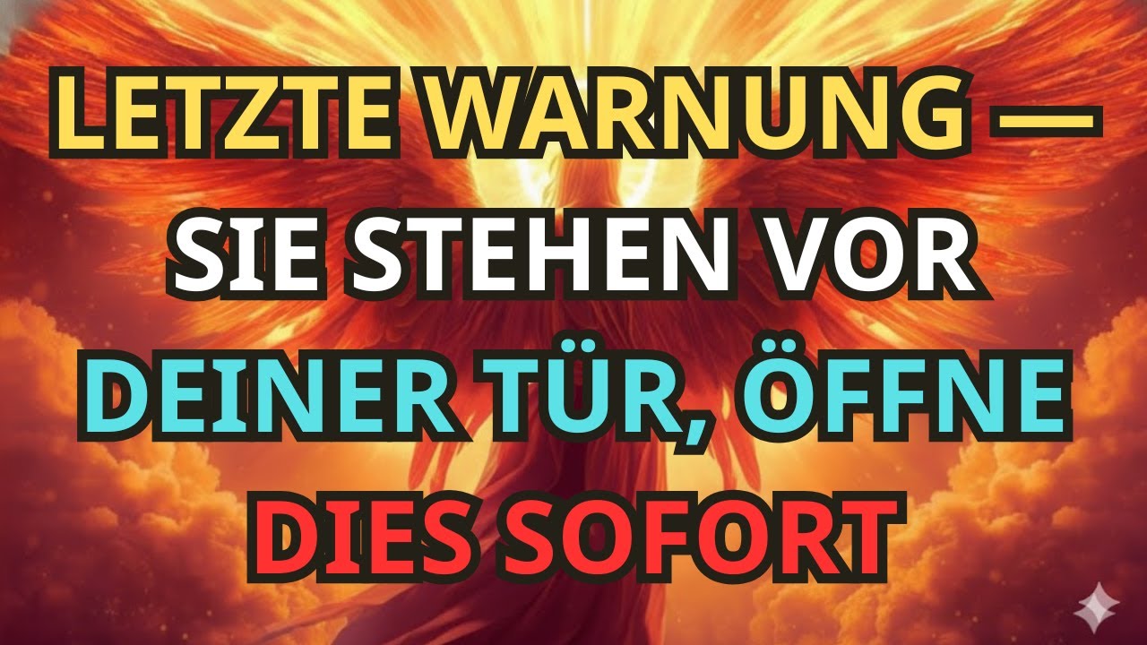 DER AUSERWÄHLTE:GOTT SAGT JEMAND KOMMT ZU DEINER TÜR MIT EINER ÜBERRASCHUNG DIE ALLES VERÄNDERN WIRD