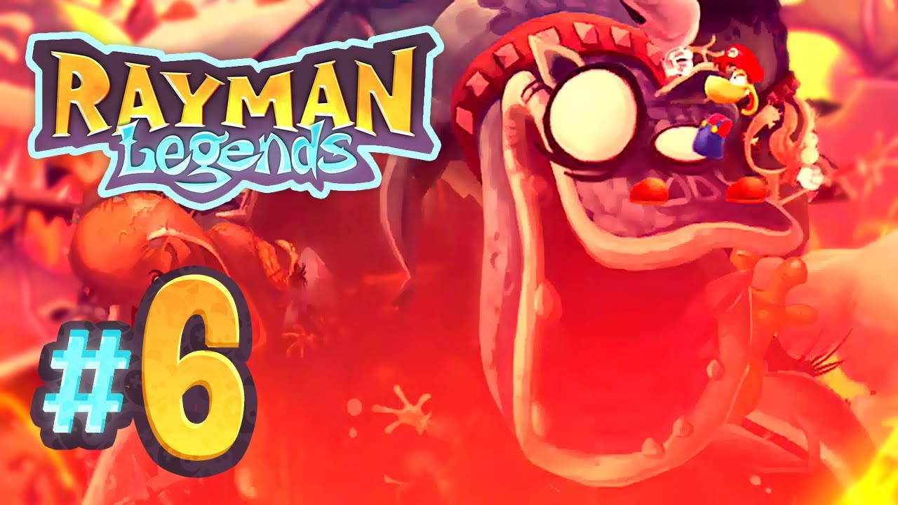 Castle Rock (Подростки в беде) - Rayman Legends #6 (5 игроков)