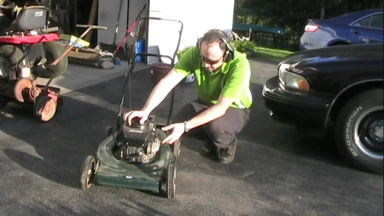 Cleaning Carburetor on Craftsman Lawn Mower