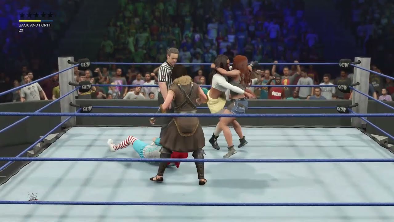 WWE 2K23: Kenzie and Jumana vs. Wendy and Eve 2/10/25