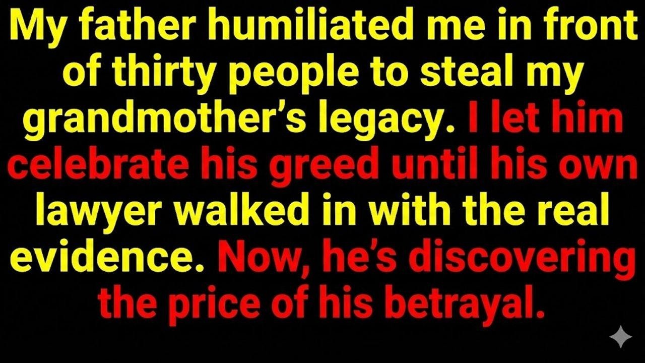 Dad Grounded Me At 29—Then His Lawyer Exposed The Truth