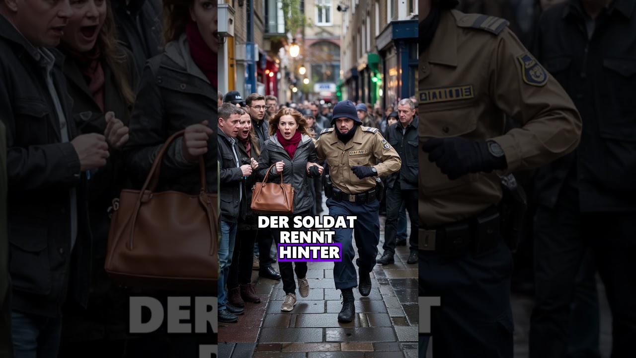US-Soldat im Supermarkt von reicher Frau beleidigt 🛍️🇺🇸 #KI #Armee