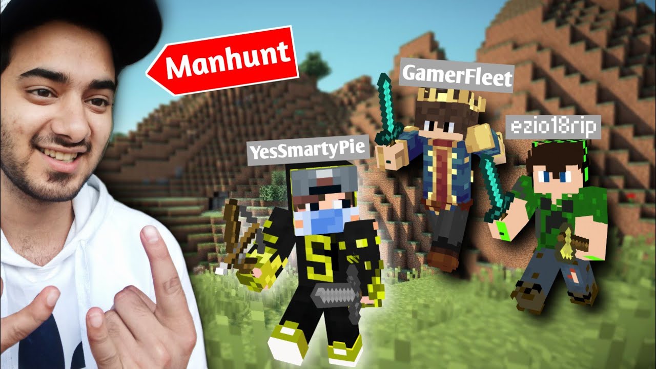 1 V 2 Speedrunner Vs Hunter Challenge but there is a Twist | Minecraft