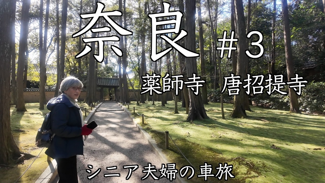 ここで鑑真和上に再会　お蕎麦の人気店、味噌せんべい屋さんも