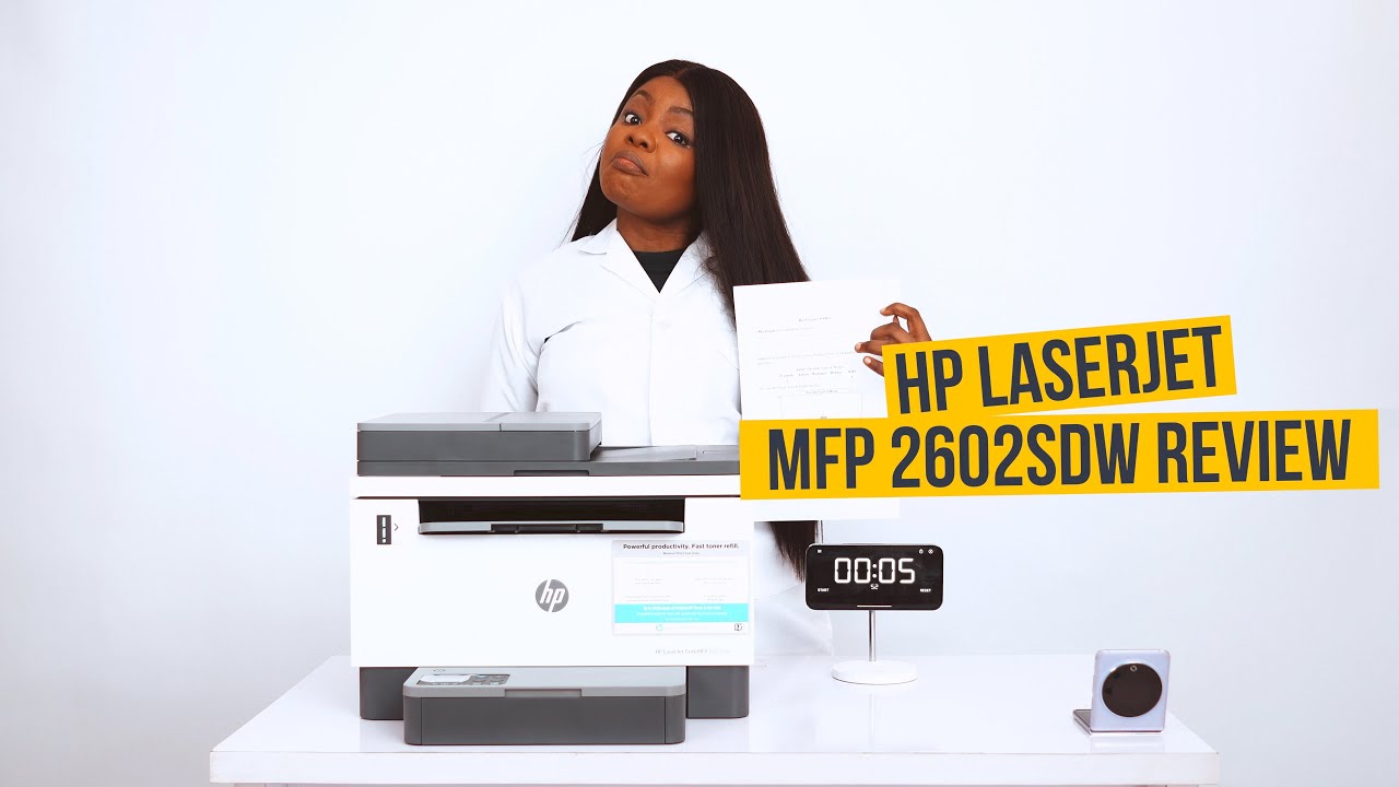 Reviewing the World's First  LaserJet Tank Printer From HP!