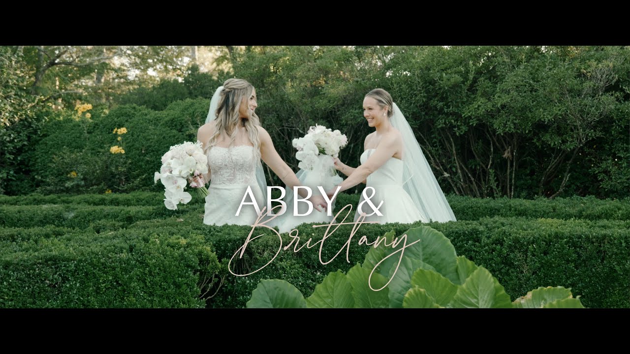 AMAZING Garden Wedding | Abby & Brittany | Barnsley Resort | Lumix S5ii