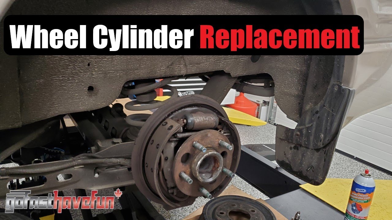 How to Replace Wheel Cylinders for Drum Brakes (Without remove Shoes) | AnthonyJ350