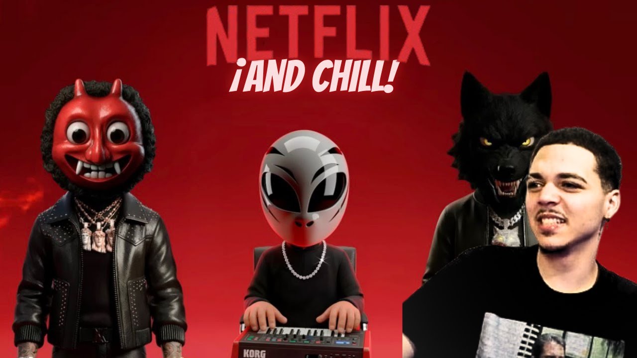 😱Reaccion a Anuel AA, Chris Jedi, ROA - NETFLIX AND CHILL | Harlincito😱