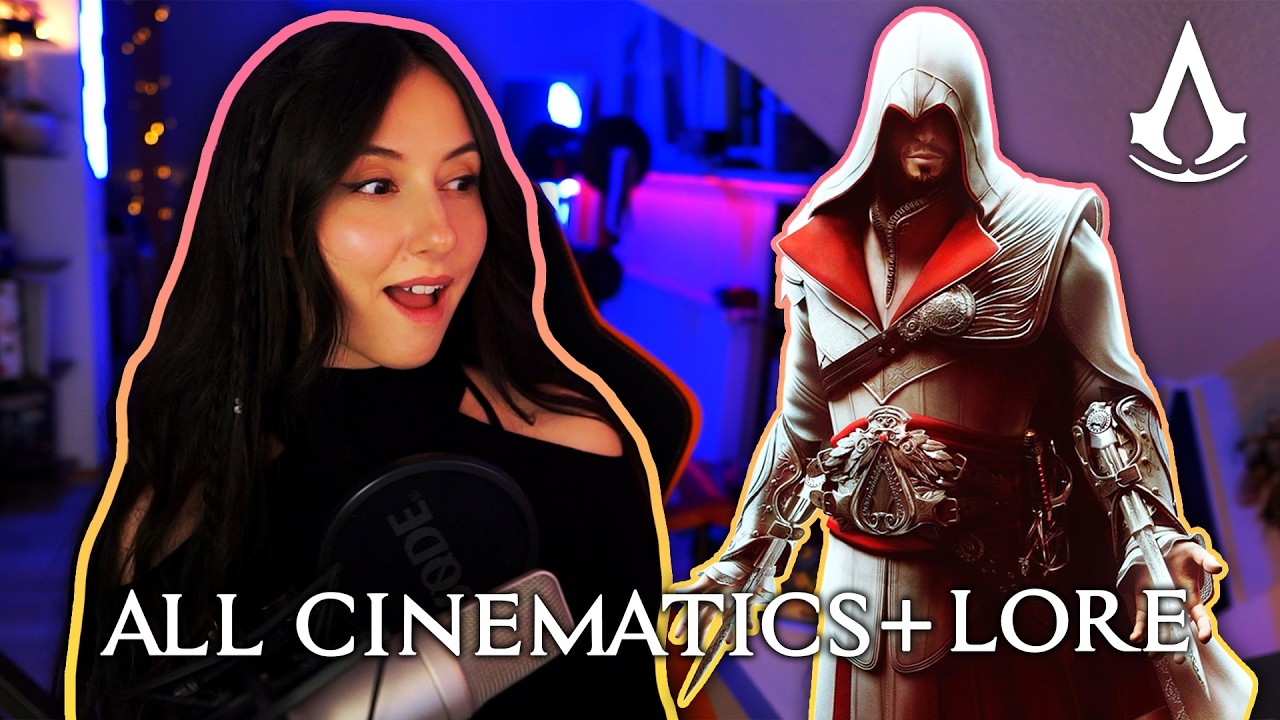 Streamer Reacts to ALL Assassin’s Creed Cinematics +  Some Lore