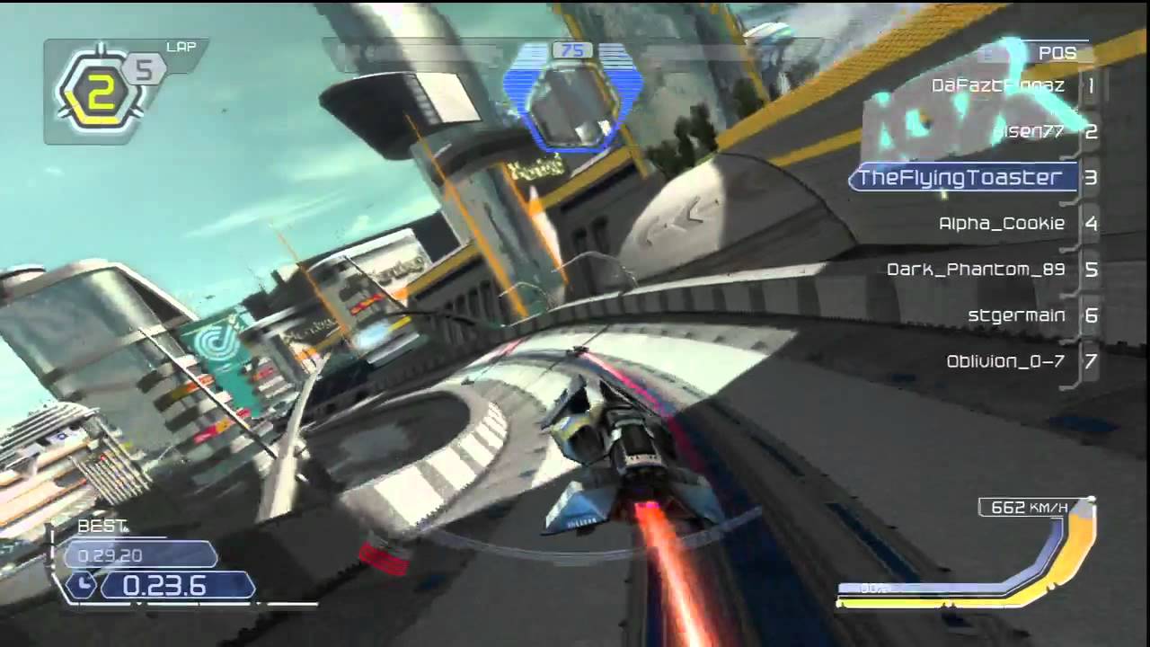 PS3T.org Wipeout HD Game Night - Phantom Group - Race / Moa Therma
