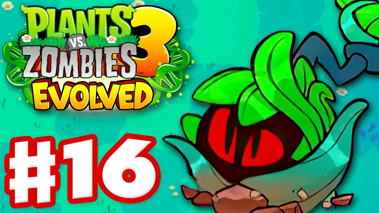 Plants vs. Zombies 3: Evolved - Gameplay Walkthrough Part 16 - Tangle Pult!
