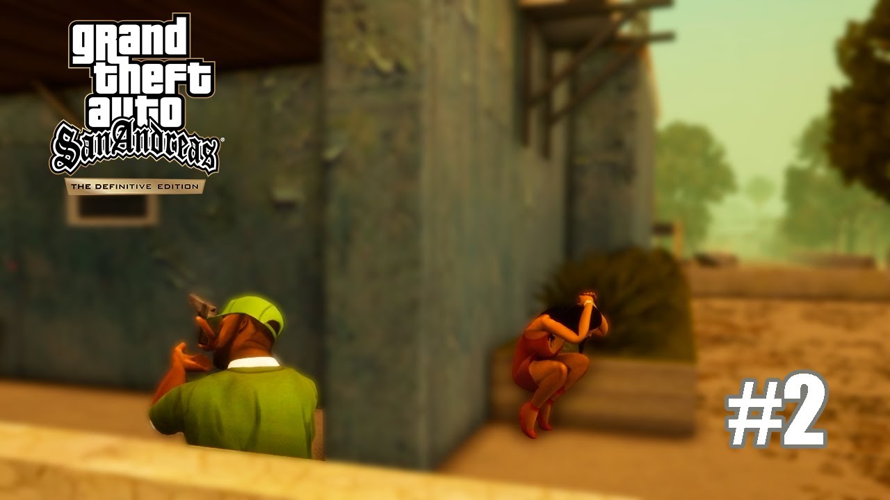 SALVANDO O SWEET PEGADOR DE MULHER CASADA - GTA SAN ANDREAS DEFINITIVE EDITION